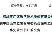 搬家公司顶格重罚！*ST广道实控人被终身市场禁入